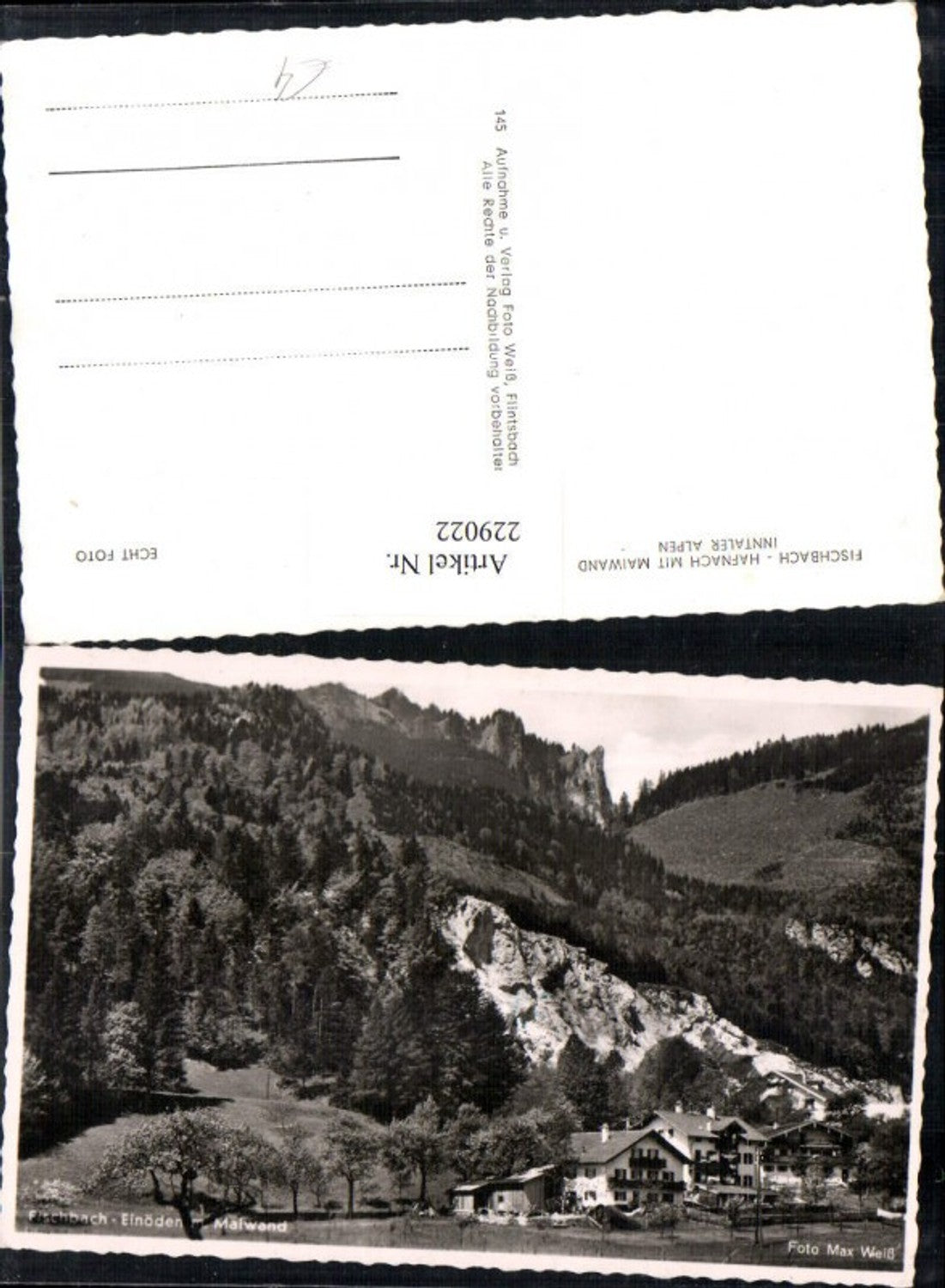 229022,Fischbach Hafnach Einöden m. Maiwand