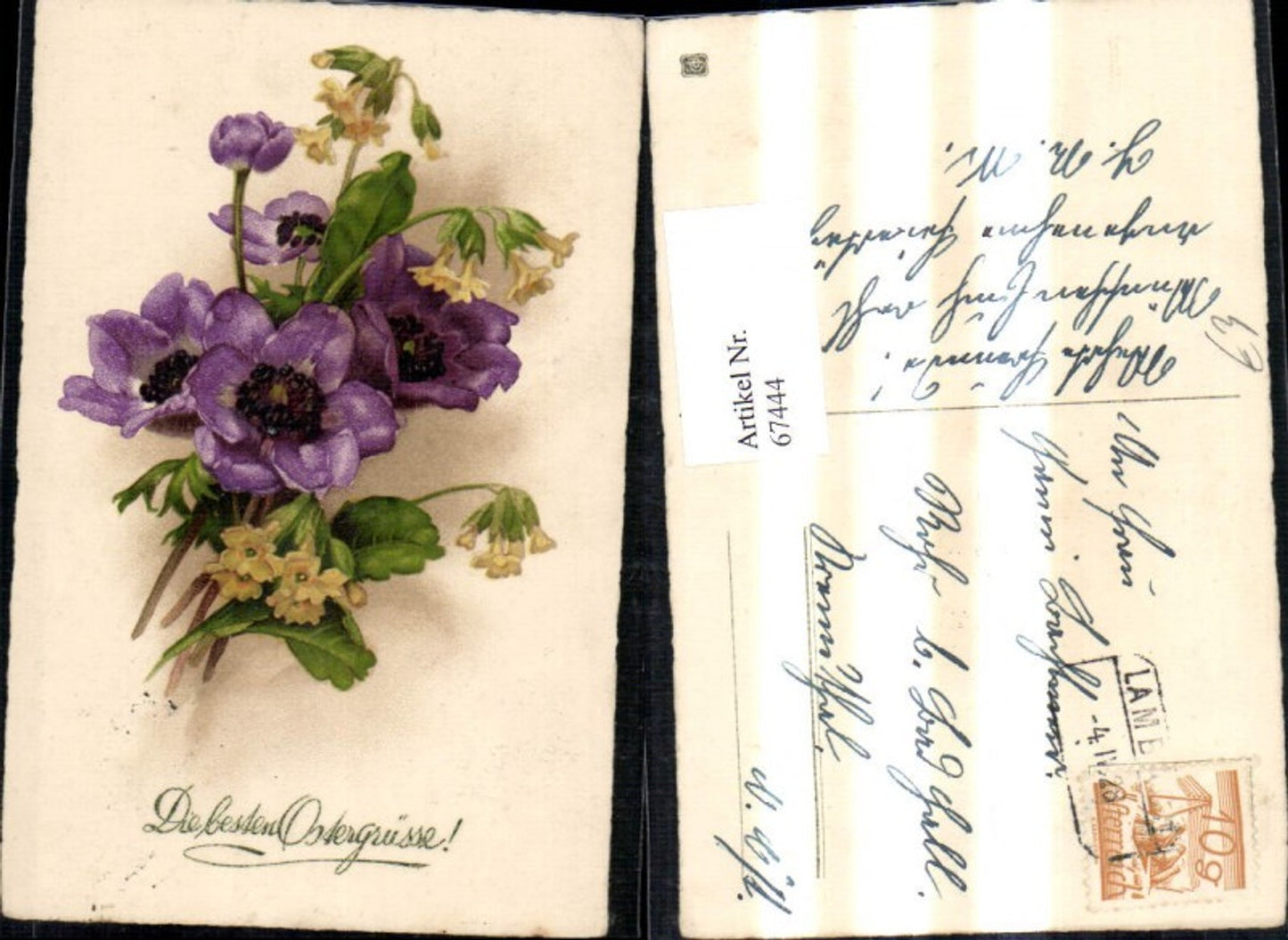67444,Ostern Blumen Strauß Schlüsselblume