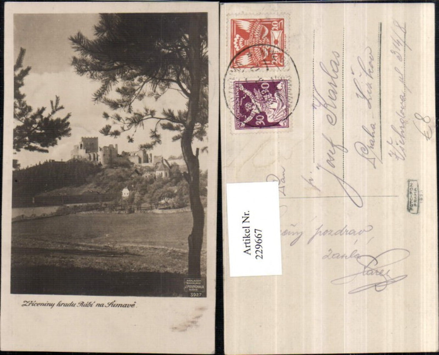 229667,Zriceniny Zricenina hradu Rabi na Sumave Burg Partie