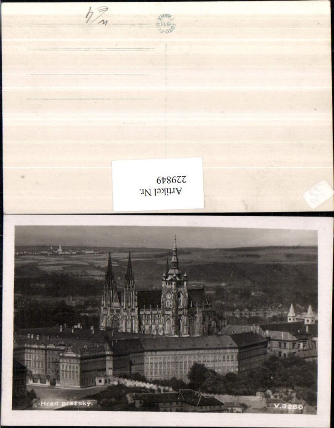 229849,Prag Praha Hrad prazsky Burg Dom Kirche