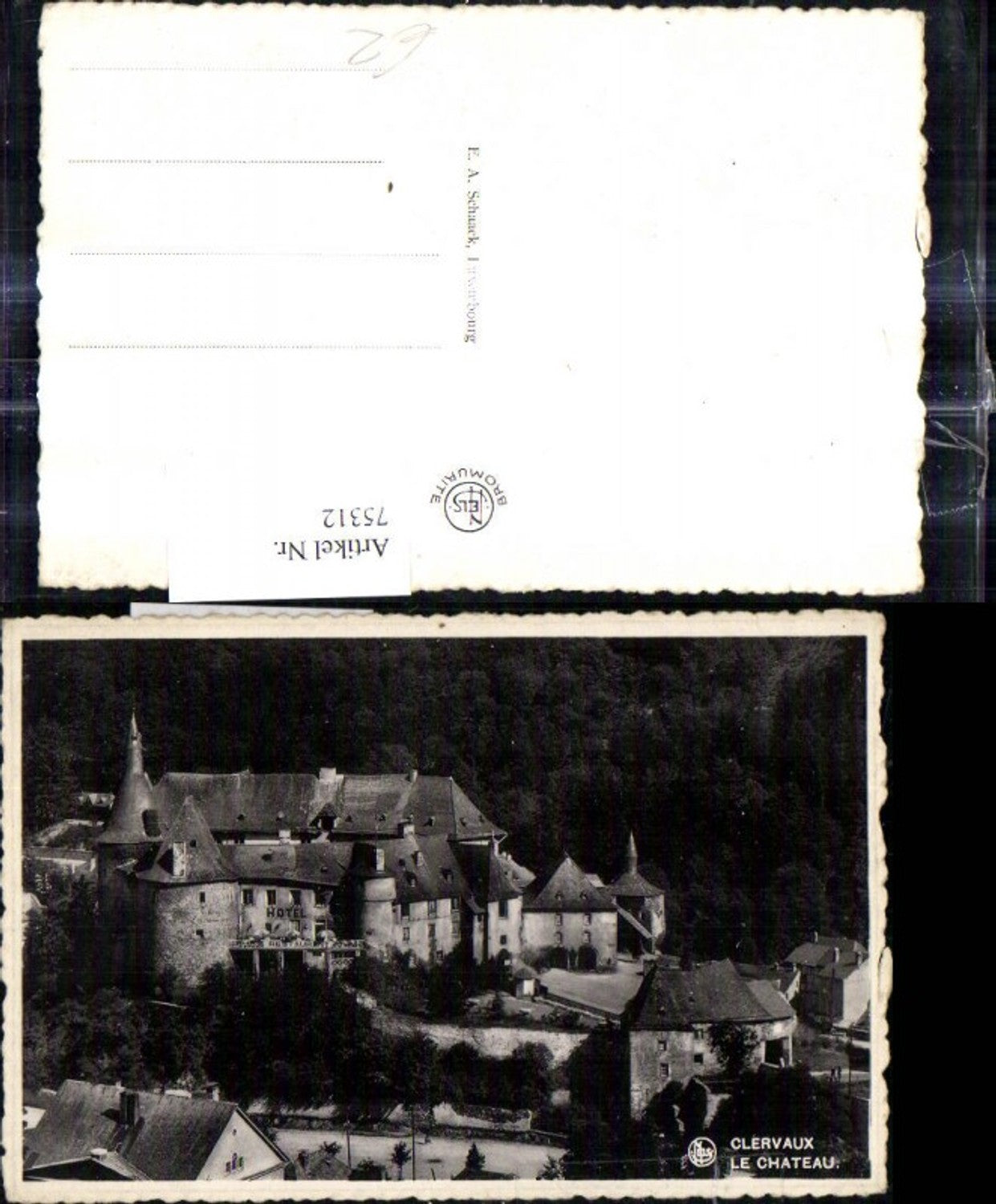 75312,Clervaux Le Chateau Schloss