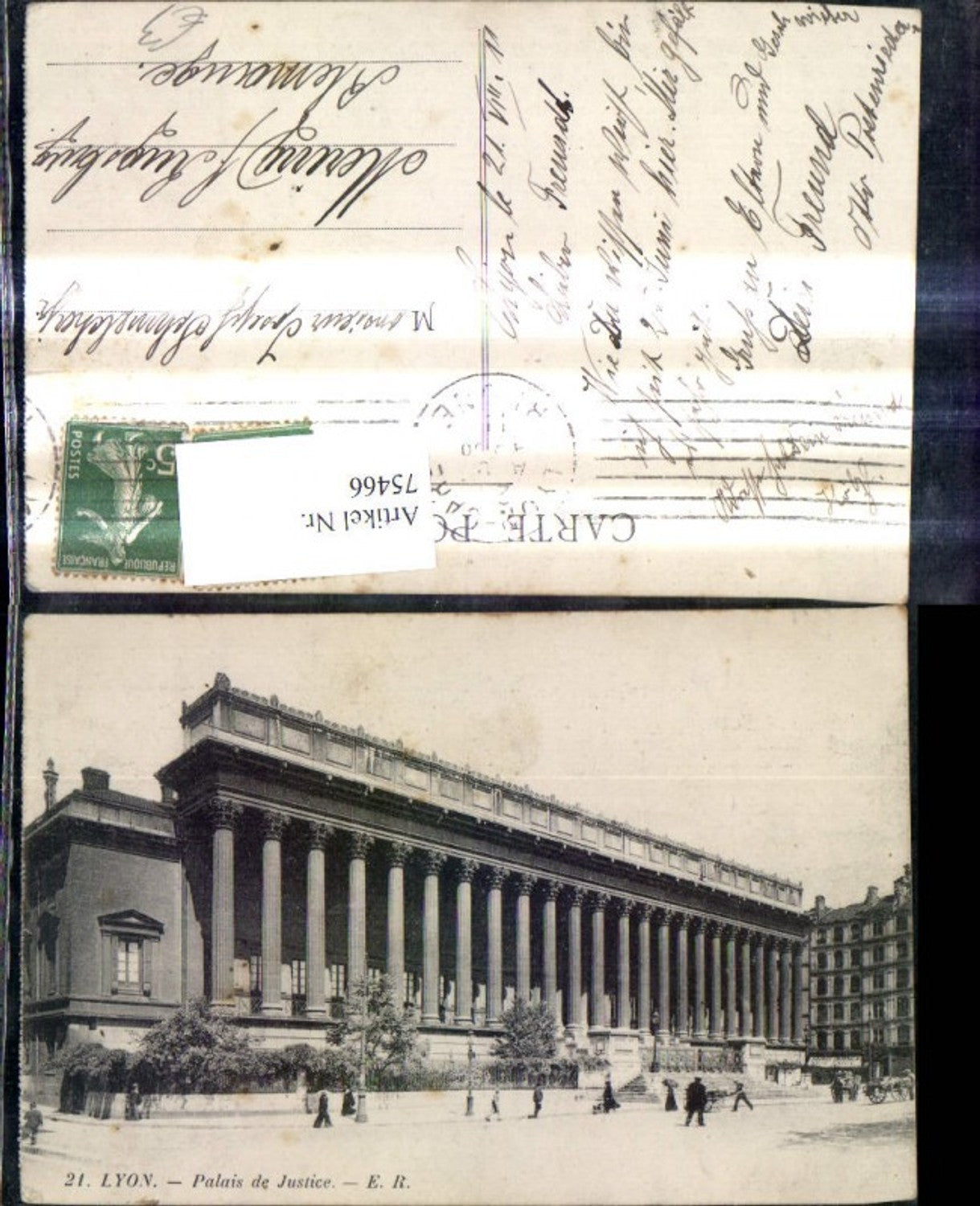 75466,Lyon Palais de Justice Justizpalast