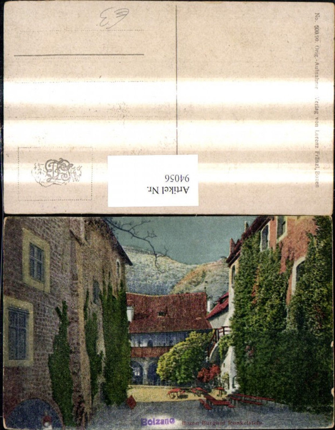 94056,Trentino Bolzano Bozen Burghof Runkelstein