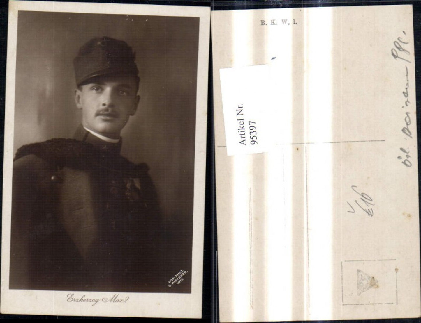 95397,Erzherzog Max pub C. Pietzner