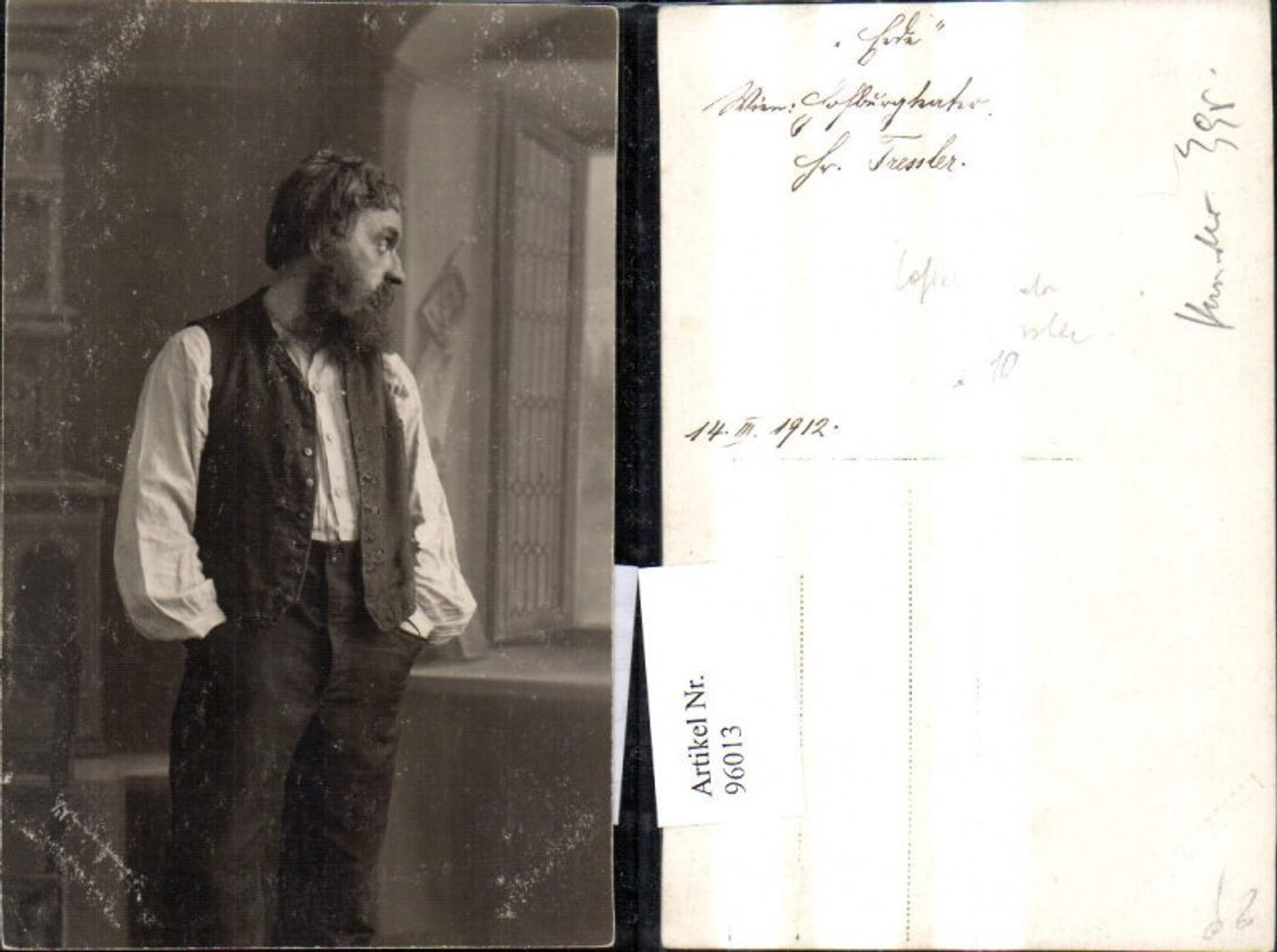 96013,Otto Tressler Hofburgtheater Burgschauspieler