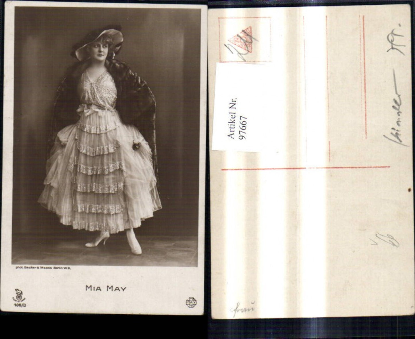 97667,Mia May Schauspielerin pub Filmsterne 106/3