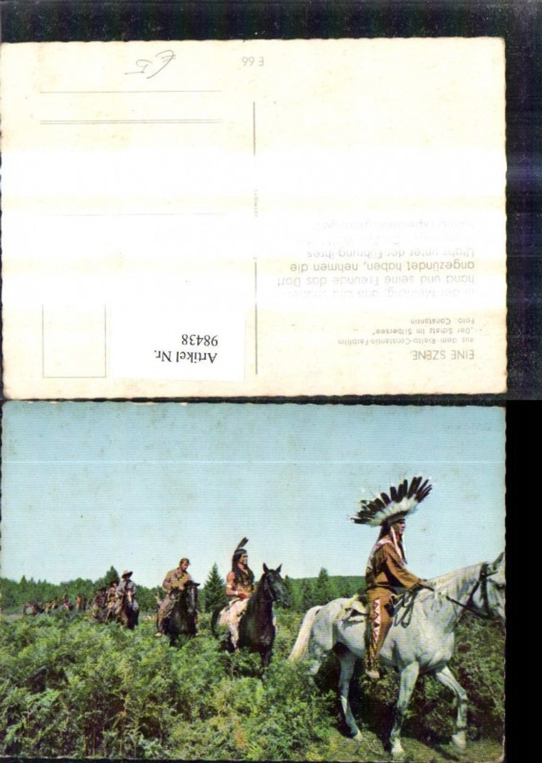 98438,Lex Barker Der Schatz i. Silbersee Karl May Old Shatterhand