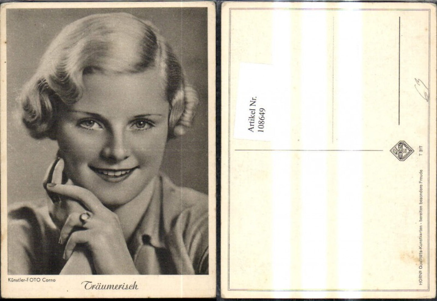 108649,Frau Portrait Träumerischer Blick