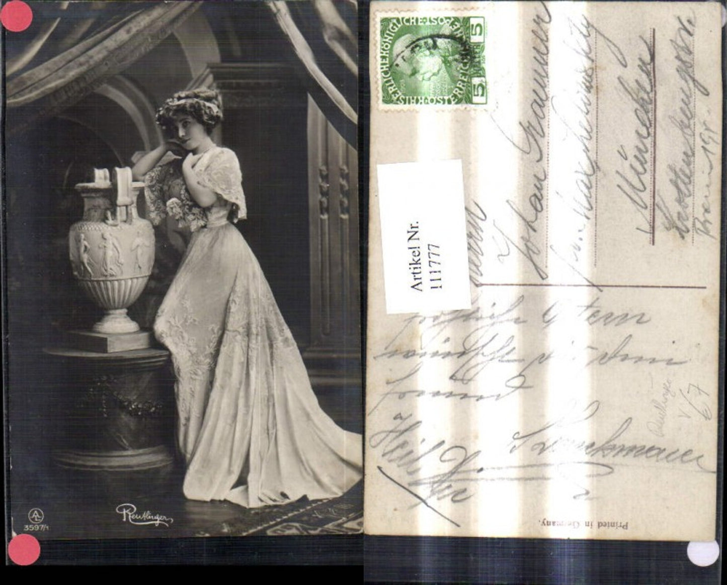 111777,Frau Mode Kleid Haarband pub Reutlinger