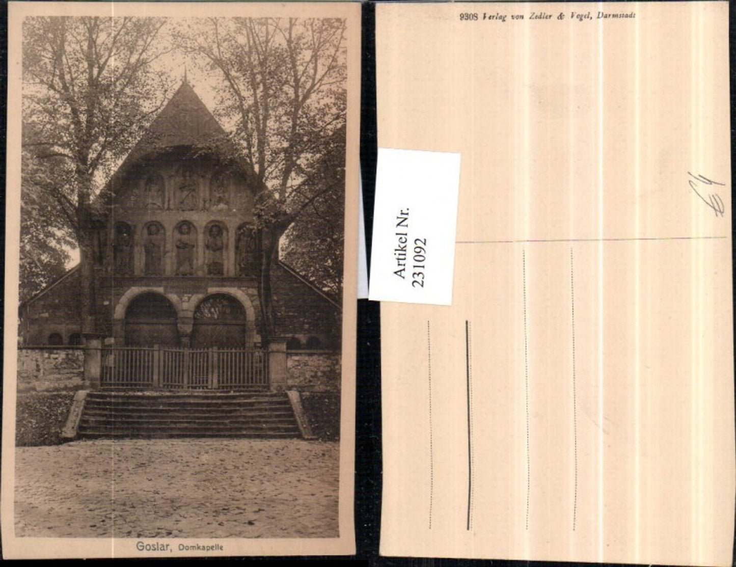 231092,Goslar Domkapelle Kapelle