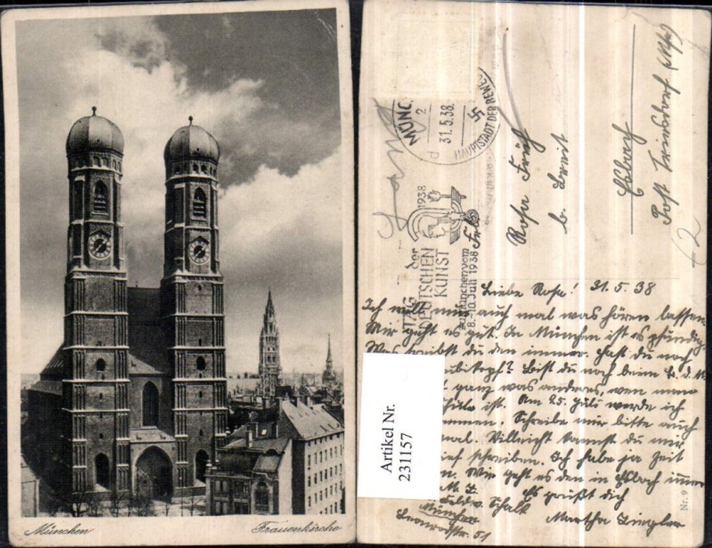 231157,München Frauenkirche Kirche