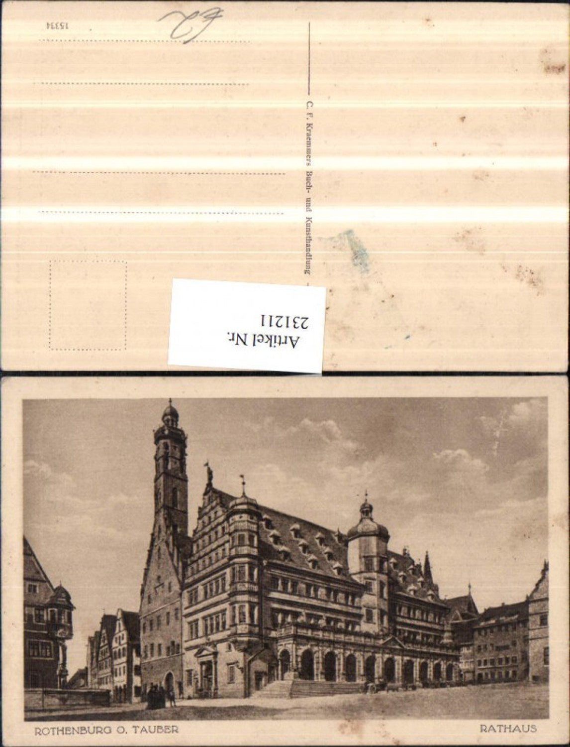 231211,Rothenburg ob d. Tauber Rathaus