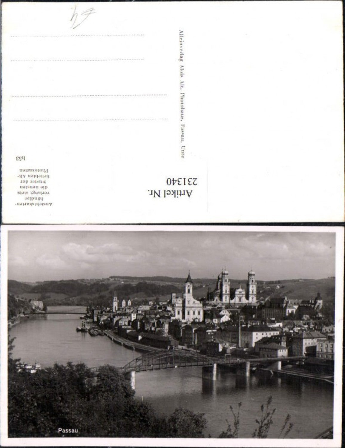 231340,Passau Teilansicht Brücke