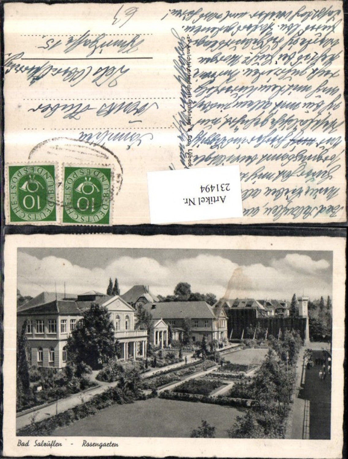 231494,Bad Salzuflen Rosengarten Garten