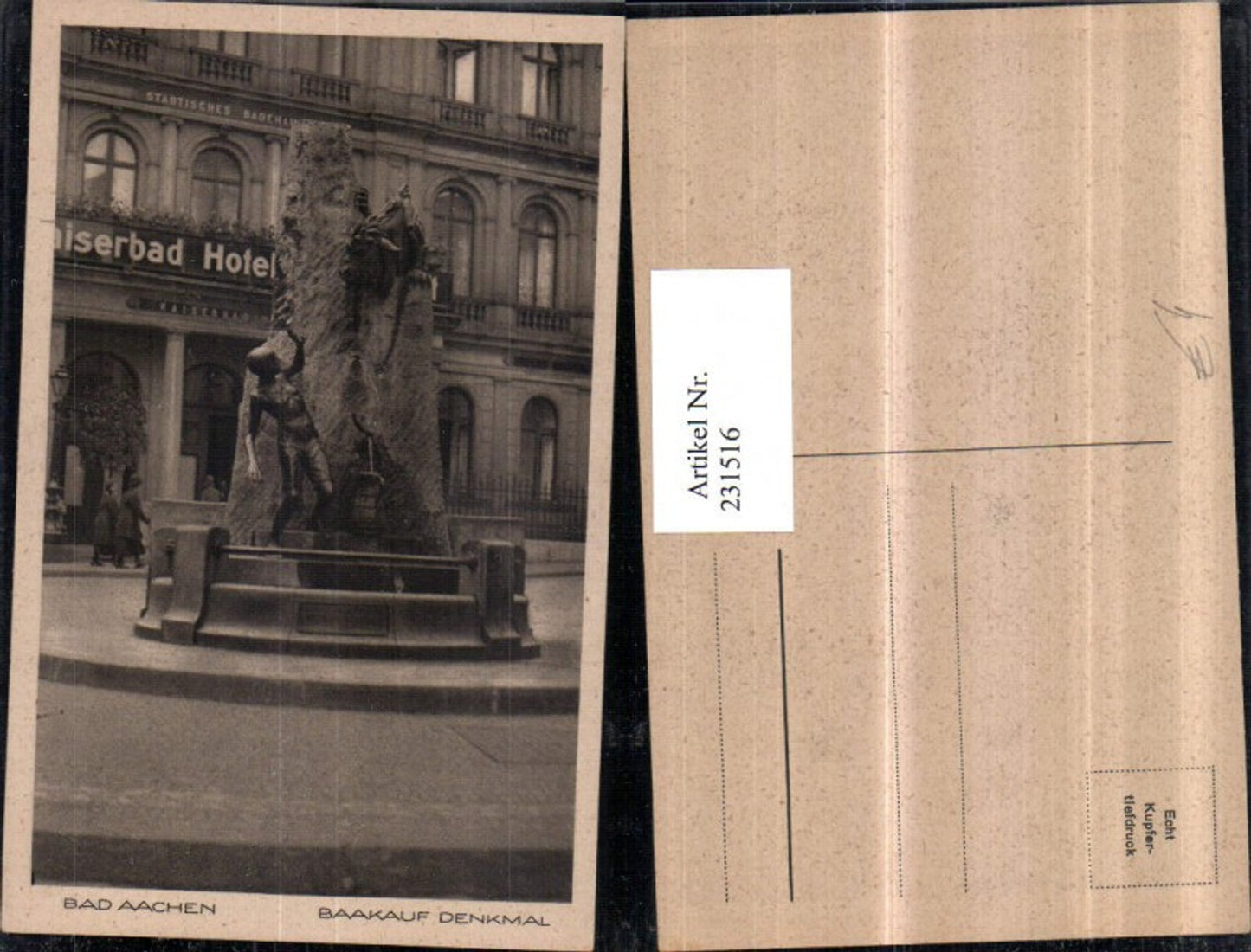 231516,Bad Aachen Baakauf-Denkmal