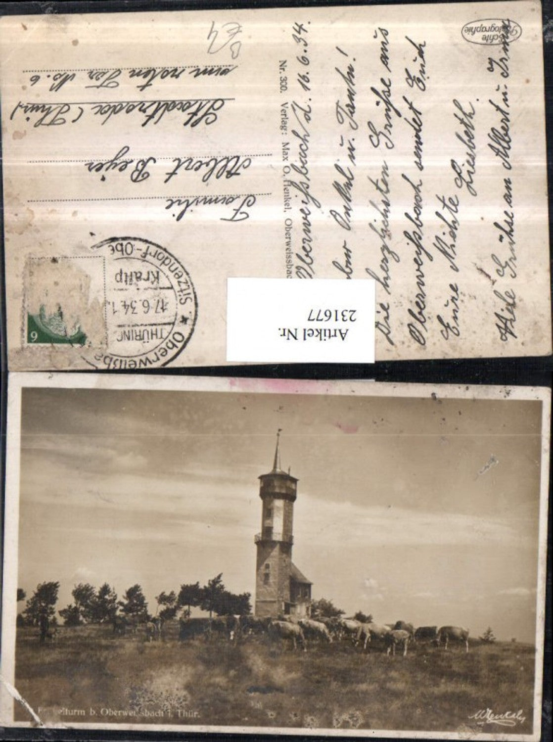 231677,Fröbelturm Turm b. Oberweißbach in Thüringen