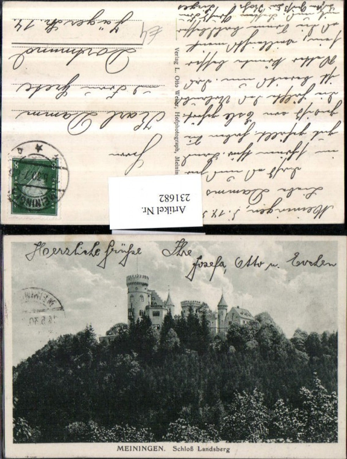 231682, Meiningen Landsberg Castle