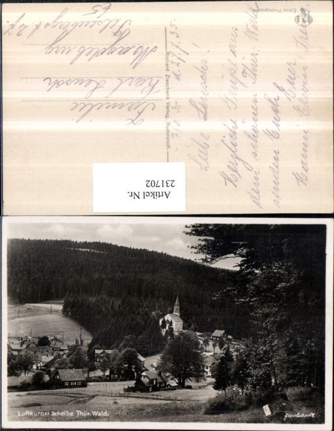 231702, disk in the Thuringian Forest Total