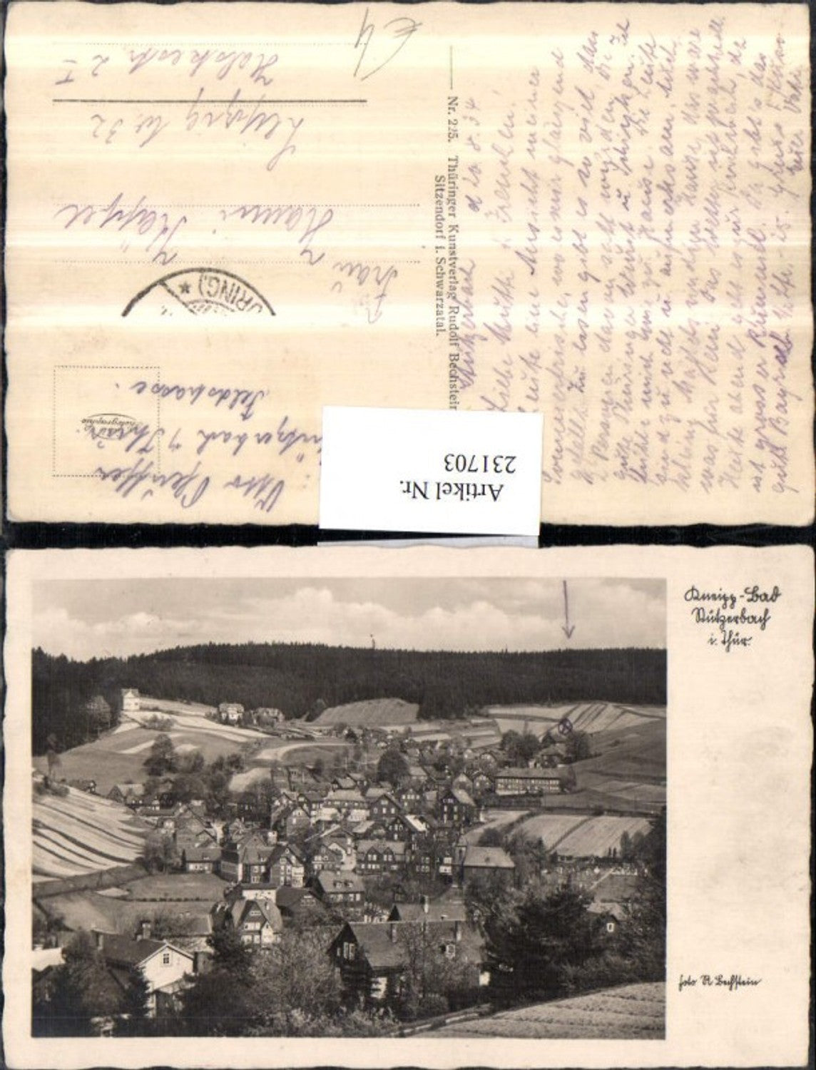 231703,Kneipp-Bad Stützenbach in Thüringen Totale