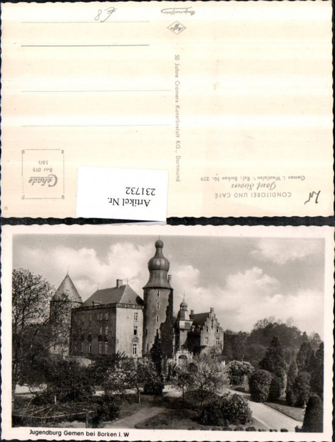 231732,Jugendburg Burg Gemen b. Borken in Westfalen