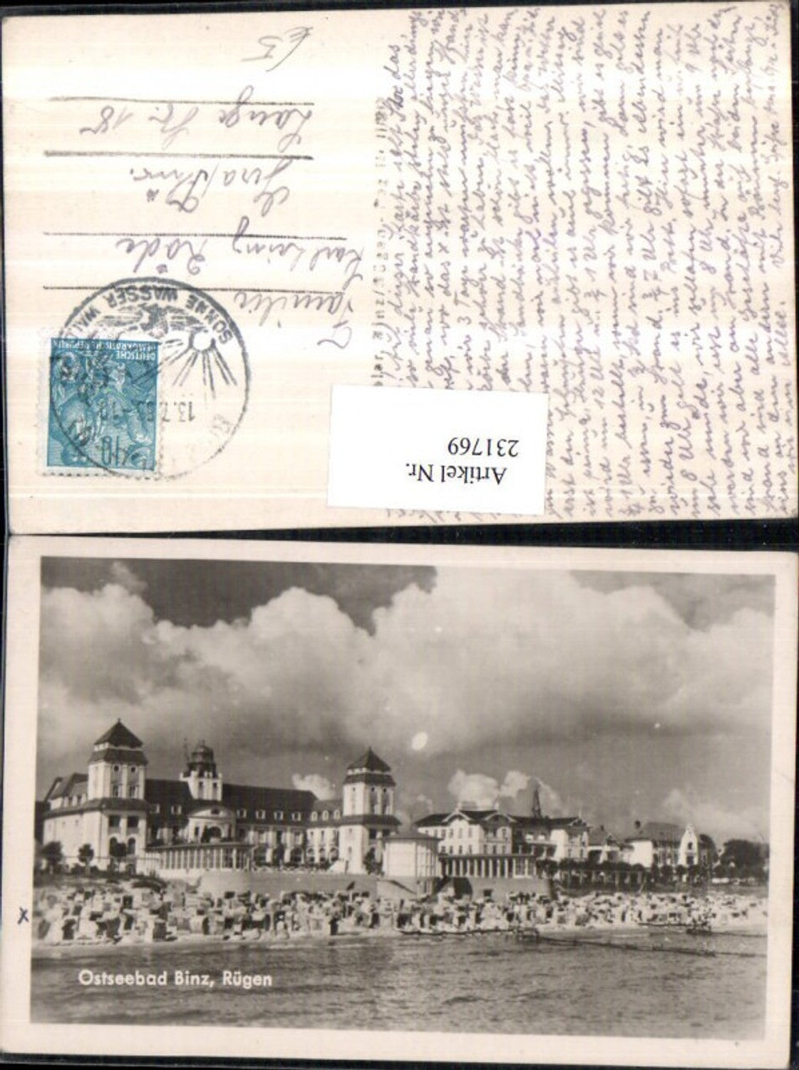 231769,Ostseebad Binz auf Rügen Strand Strandleben