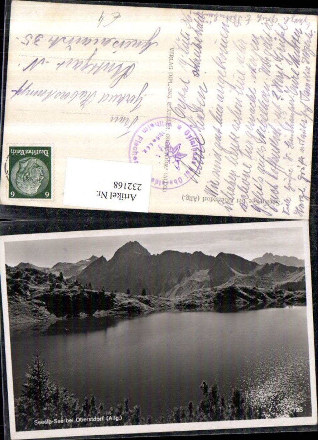 232168,Seealp-See b. Oberstdorf im Allgäu Partie