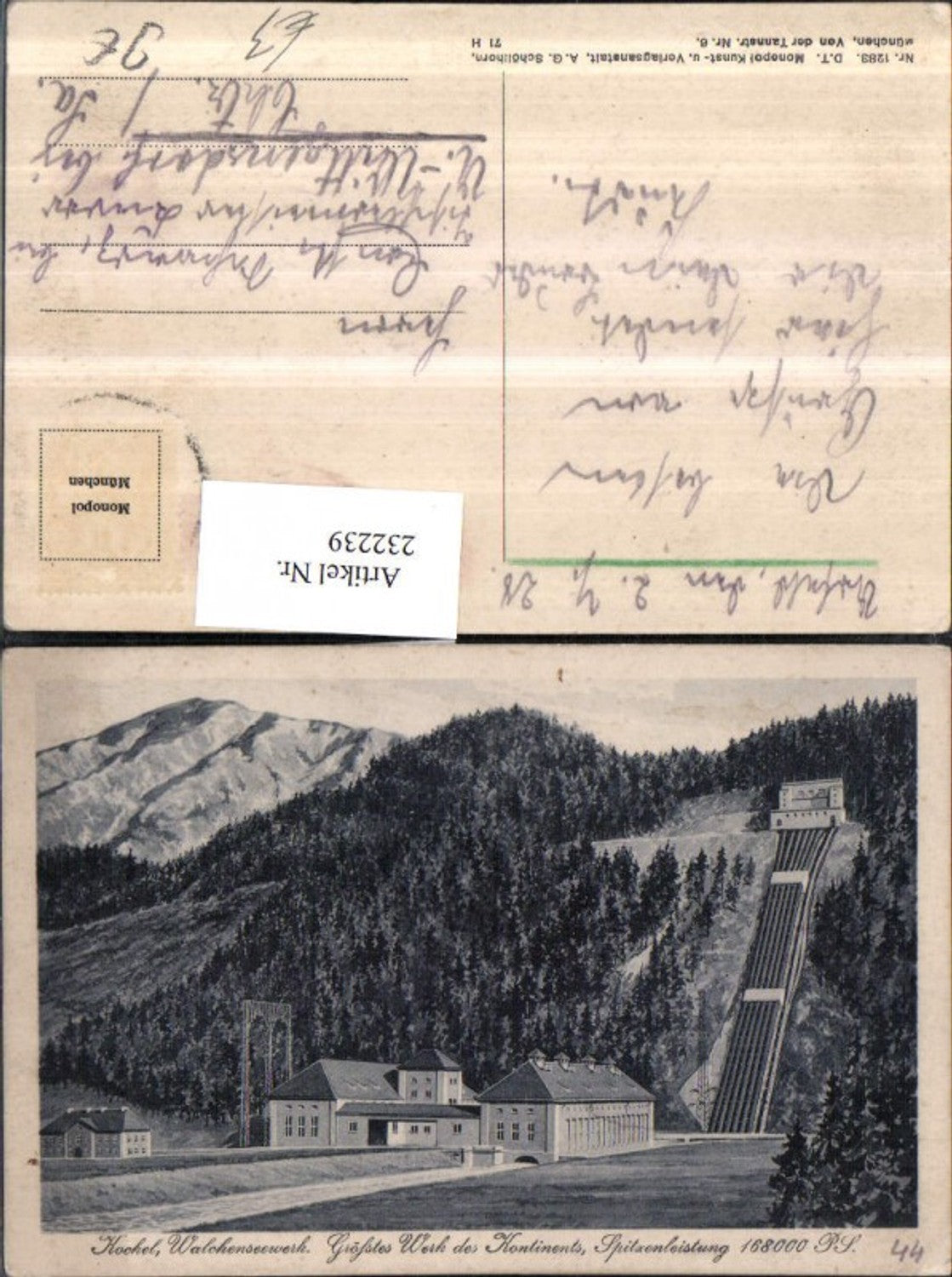 232239, Kochel Walchensee power plant