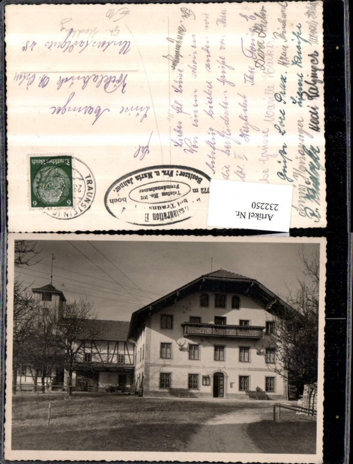 232250,Gasthaus Alpenrestauration Restaurant Hochberg b. Traunstein