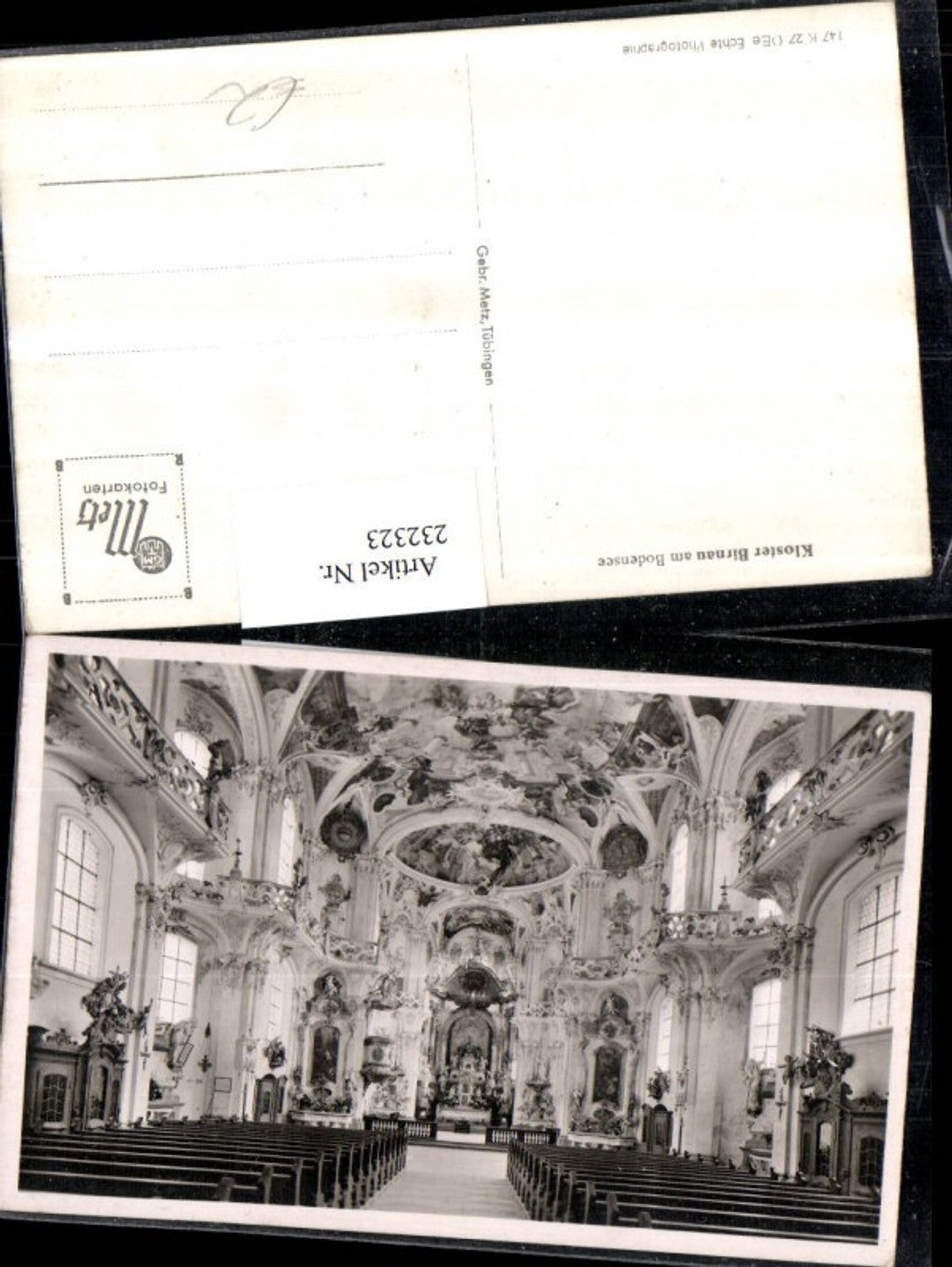 232323,Kloster Birnau am Bodensee Kirche Innenansicht