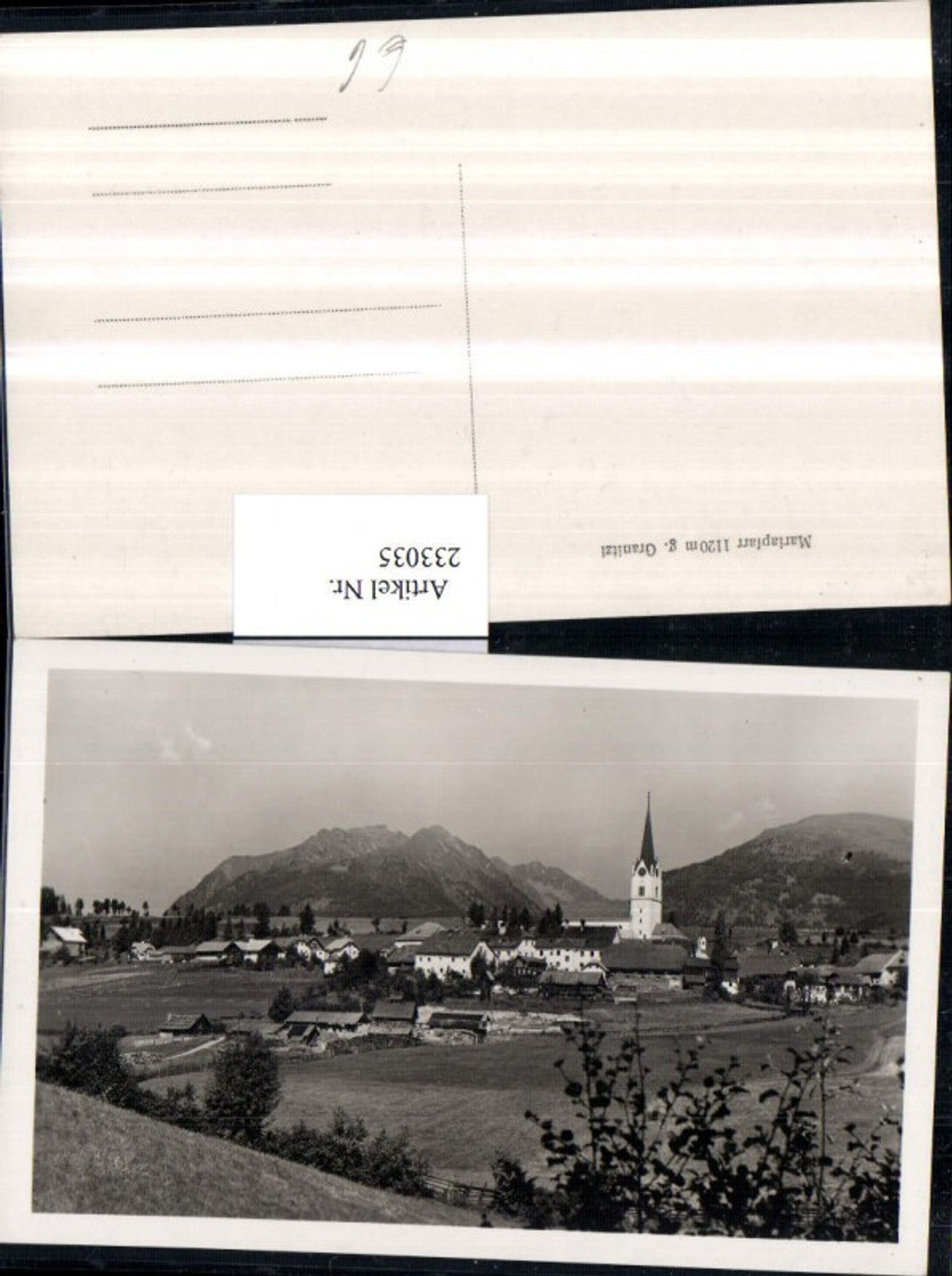 233035,Mariapfarr im Lungau Totale geg.Granitzl