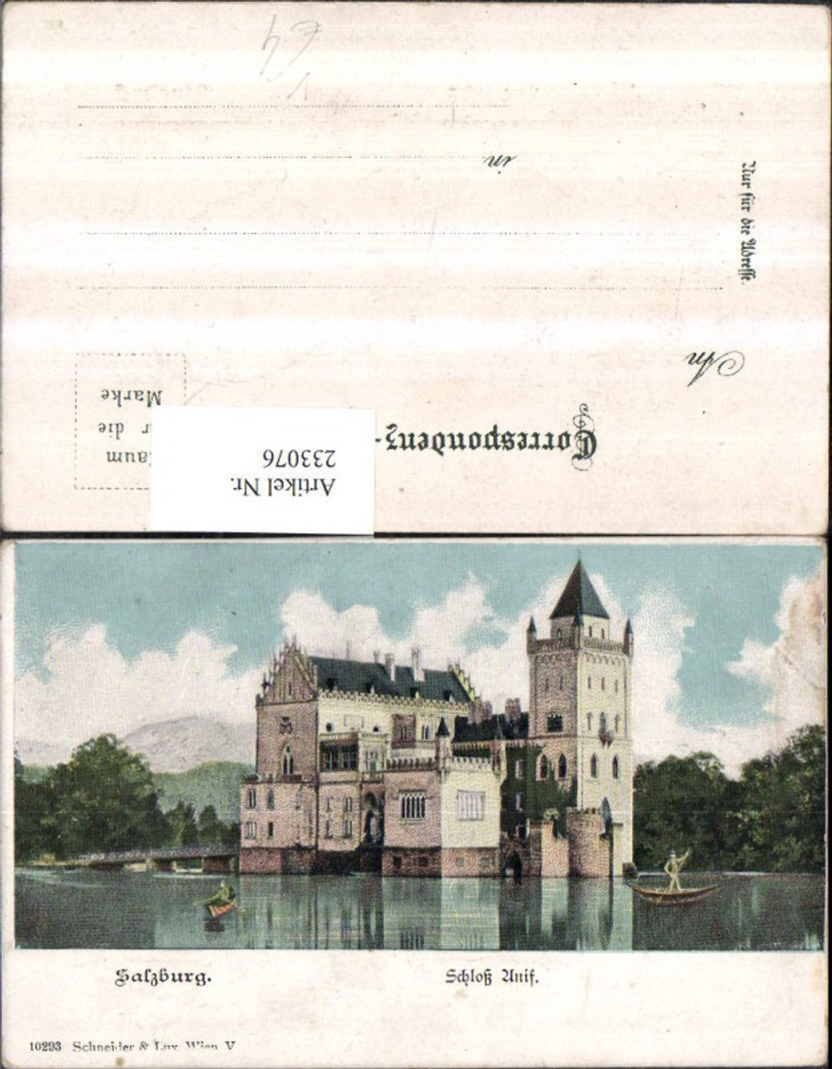 233076,Anif Castle b. Salzburg pub Schneider u. Lux 10293