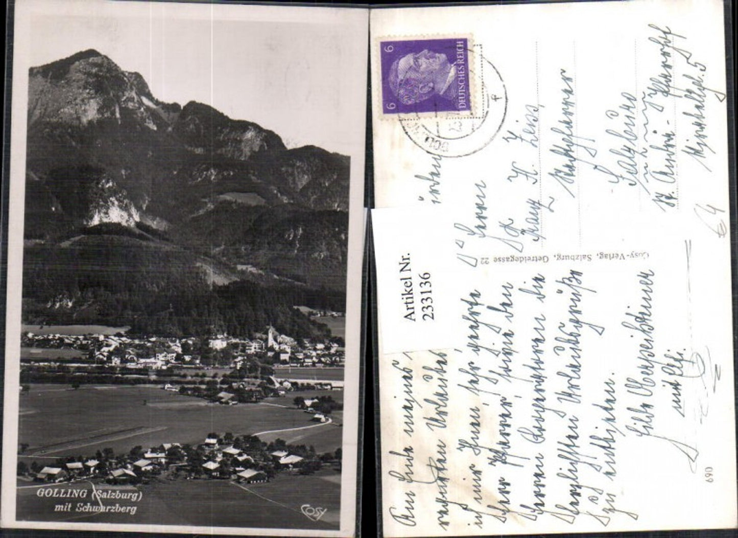 233136,Golling Totae m. Schwarzberg pub Cosy