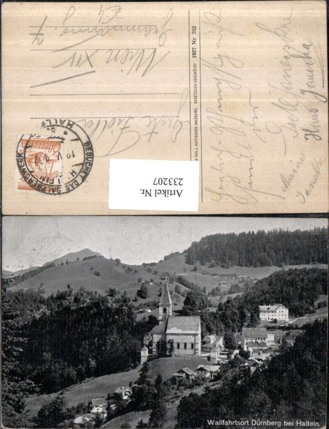 233207,Wallfahrtsort Dürrnberg b. Hallein Kirche