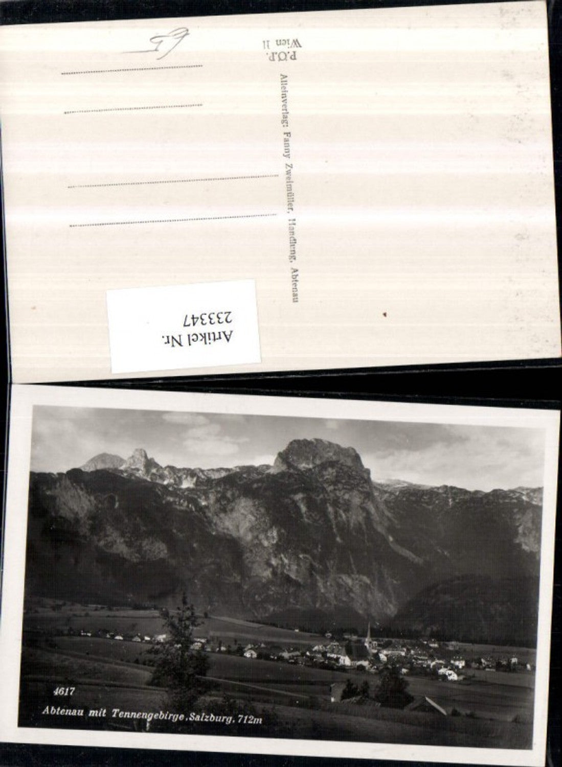 233347,Abtenau Totale m. Tennengebirge