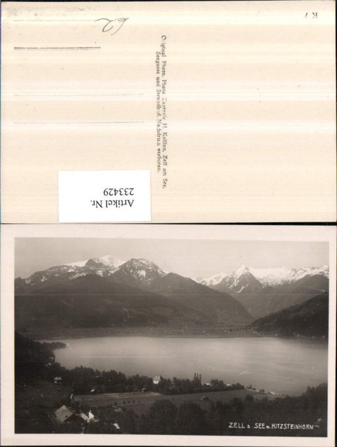 233429,Zell am See m. Kitzsteinhorn