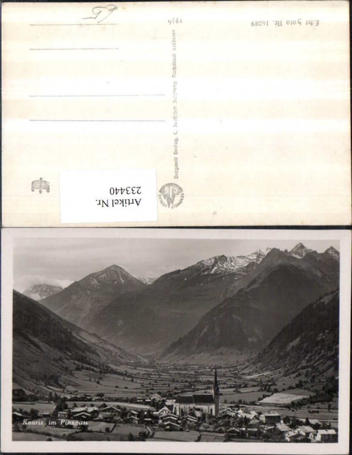 233440,Rauris im Pinzgau Totale