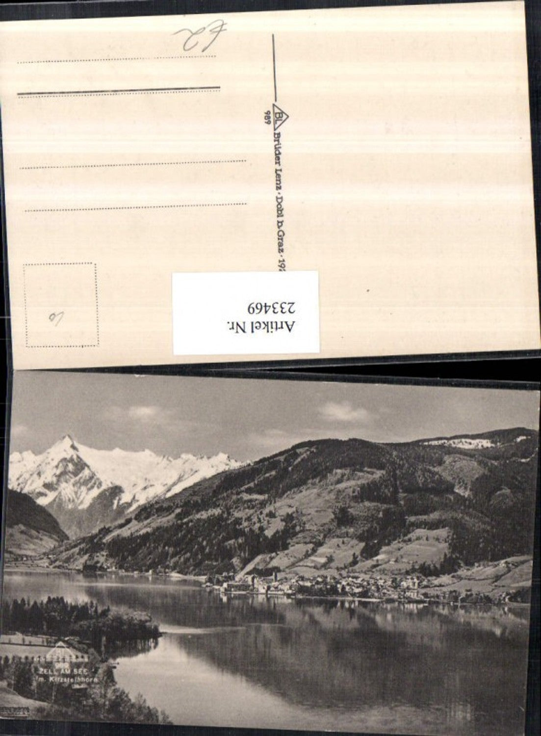 233469,Zell am See Totale m. Kitzsteinhorn