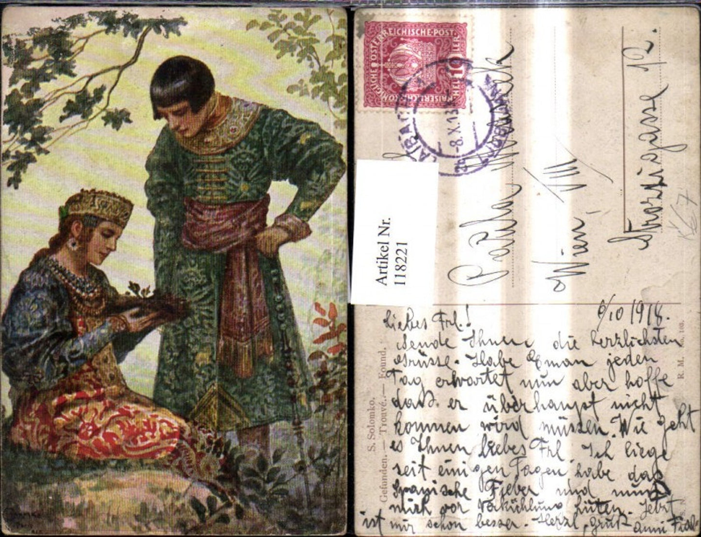 118221,Theo Stroefer Verlag Russische Meister 103 S. Solomko Gefunden