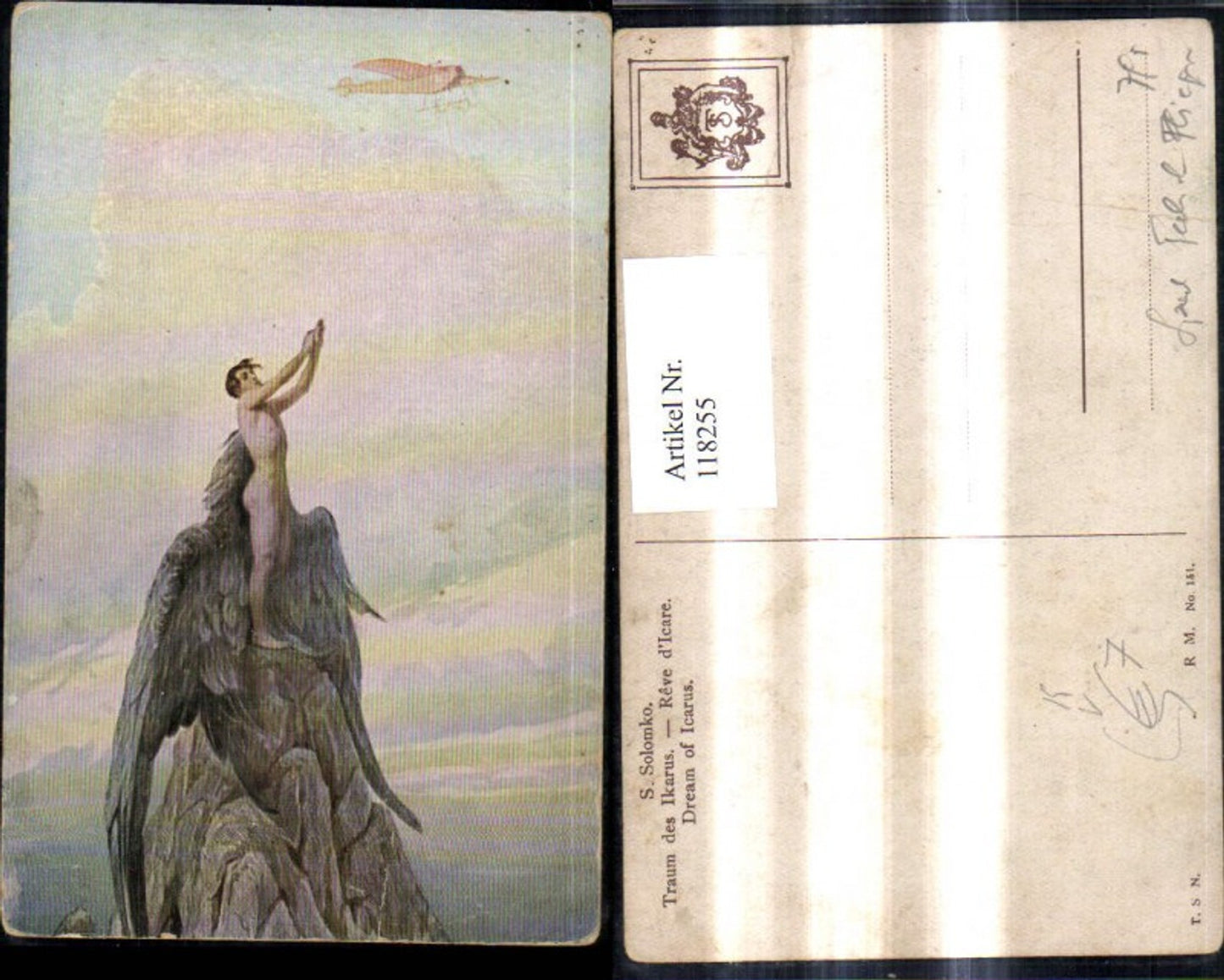 118255,Theo Stroefer Verlag Russische Meister 151 S. Solomko Traum des Ikarus
