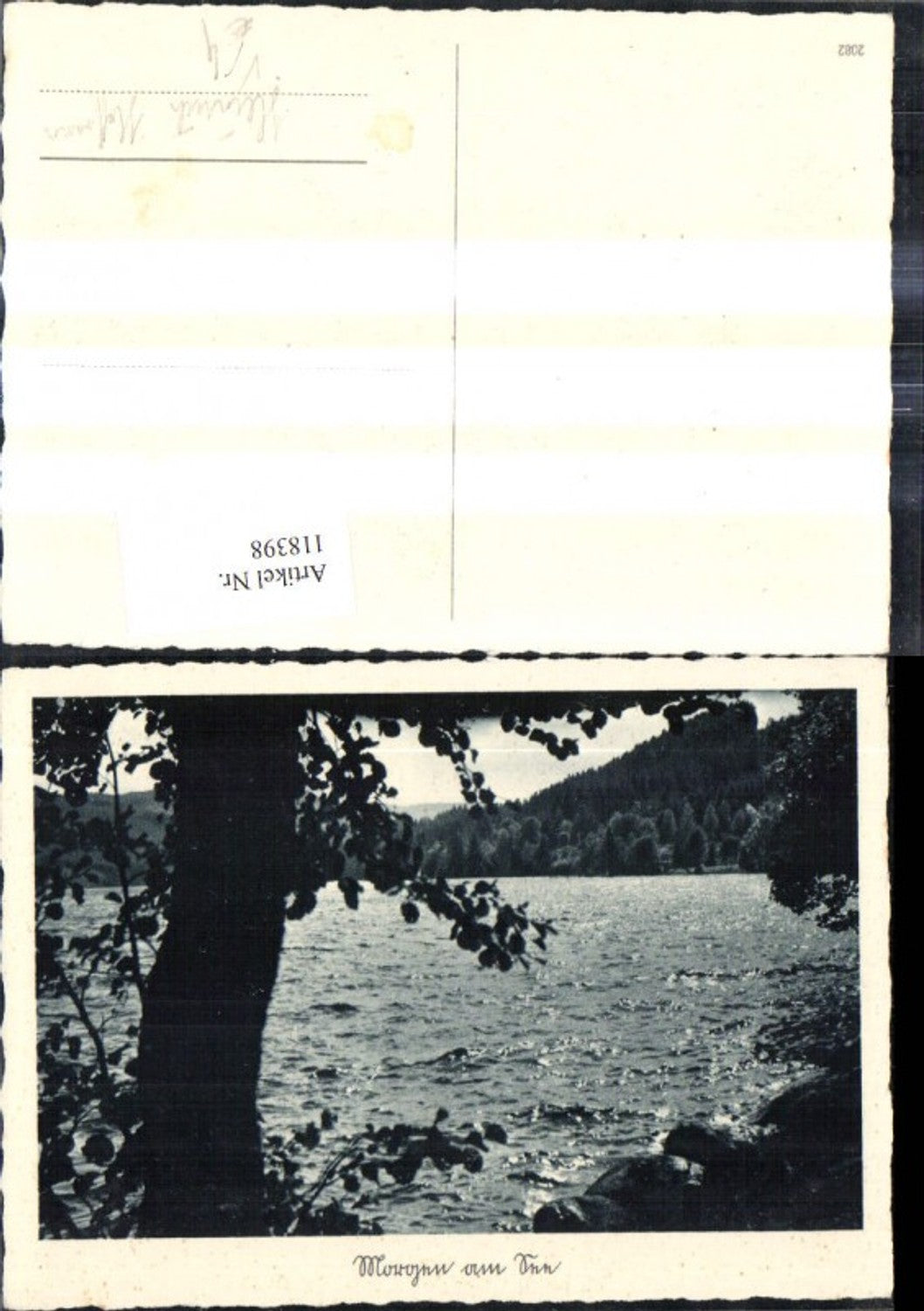 118398,Foto Ak Morgen a. See pub Heinrich Hoffmann 2082