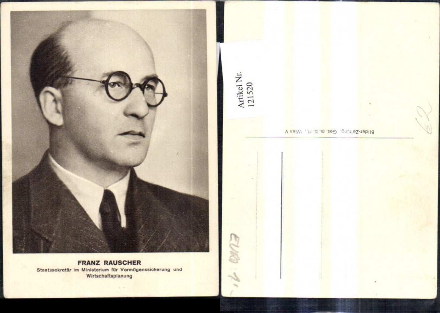 121520,Franz Rauscher Staatssekretär Politik