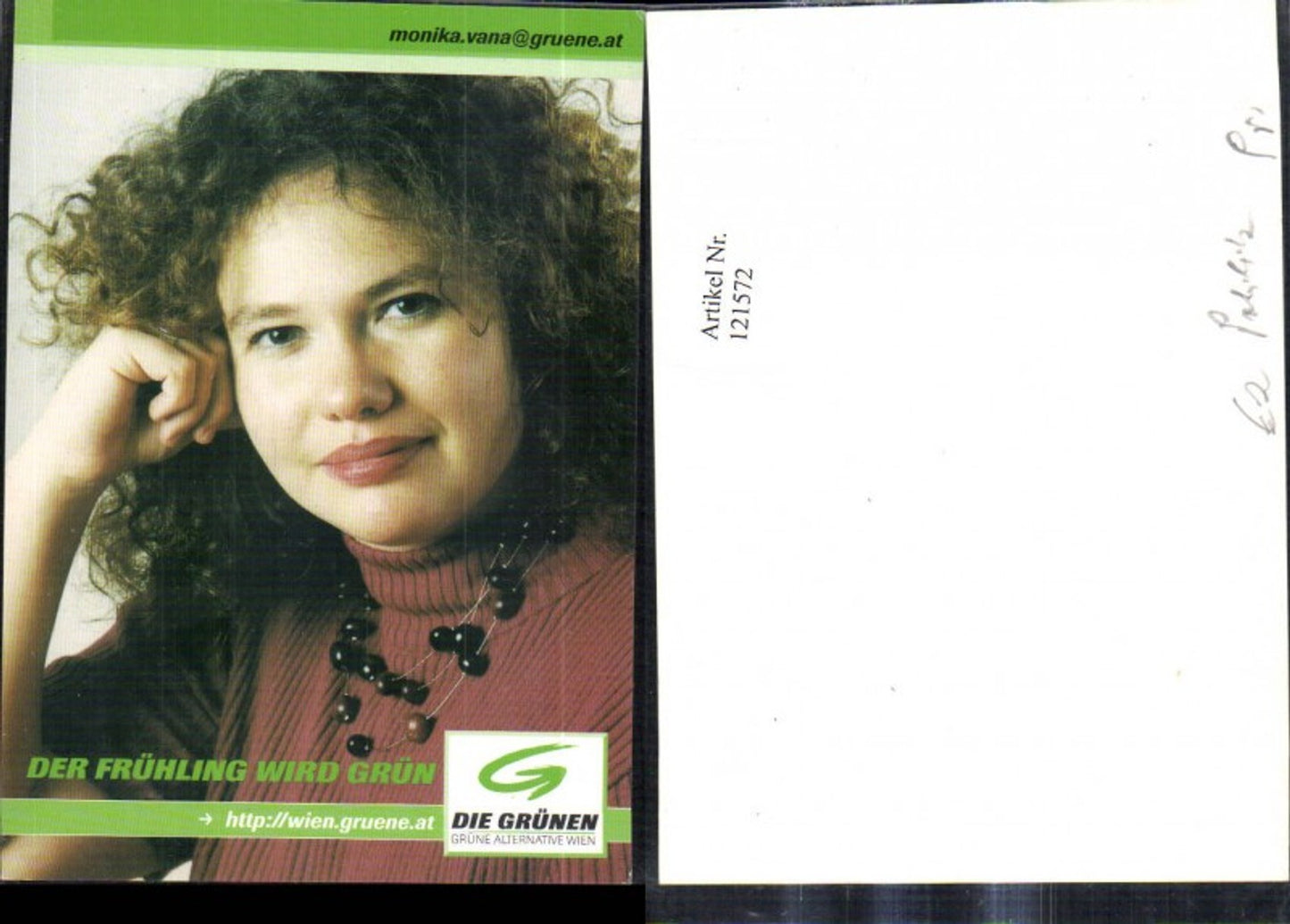 121572,Monika Vana Die Grünen Politik