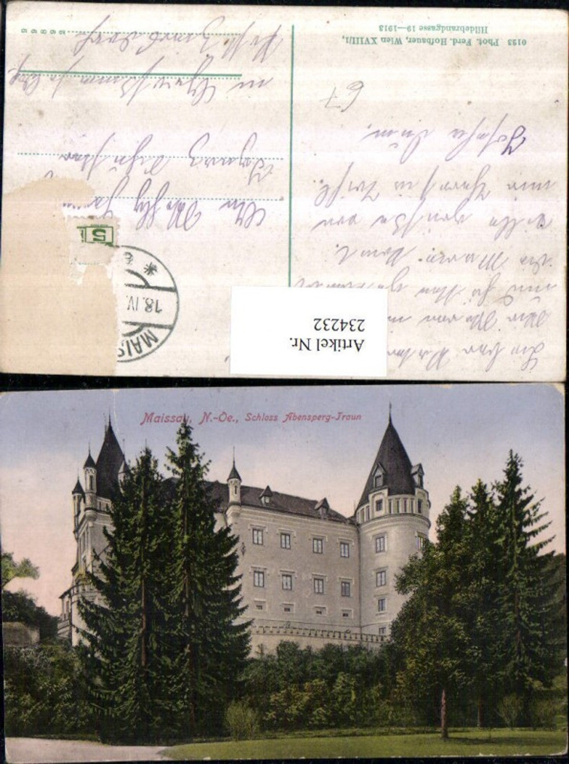 234232,Maissau Schloss Abensperg-Traun