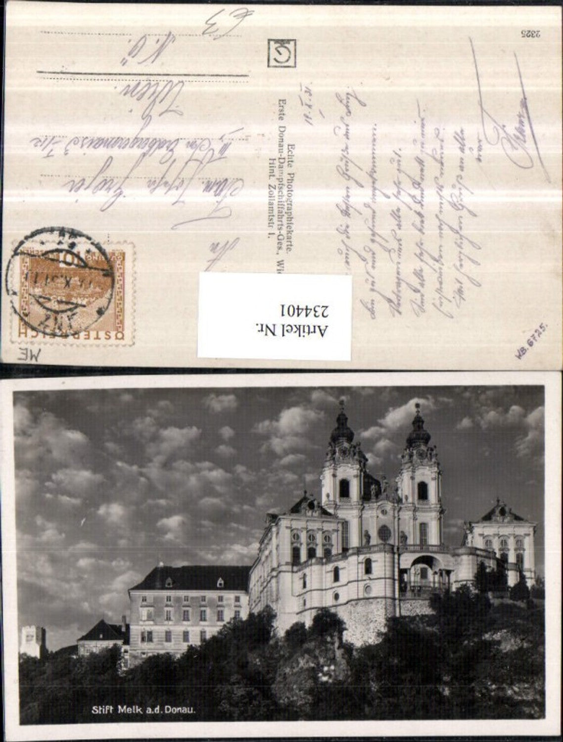 234401, Melk Abbey on the Danube
