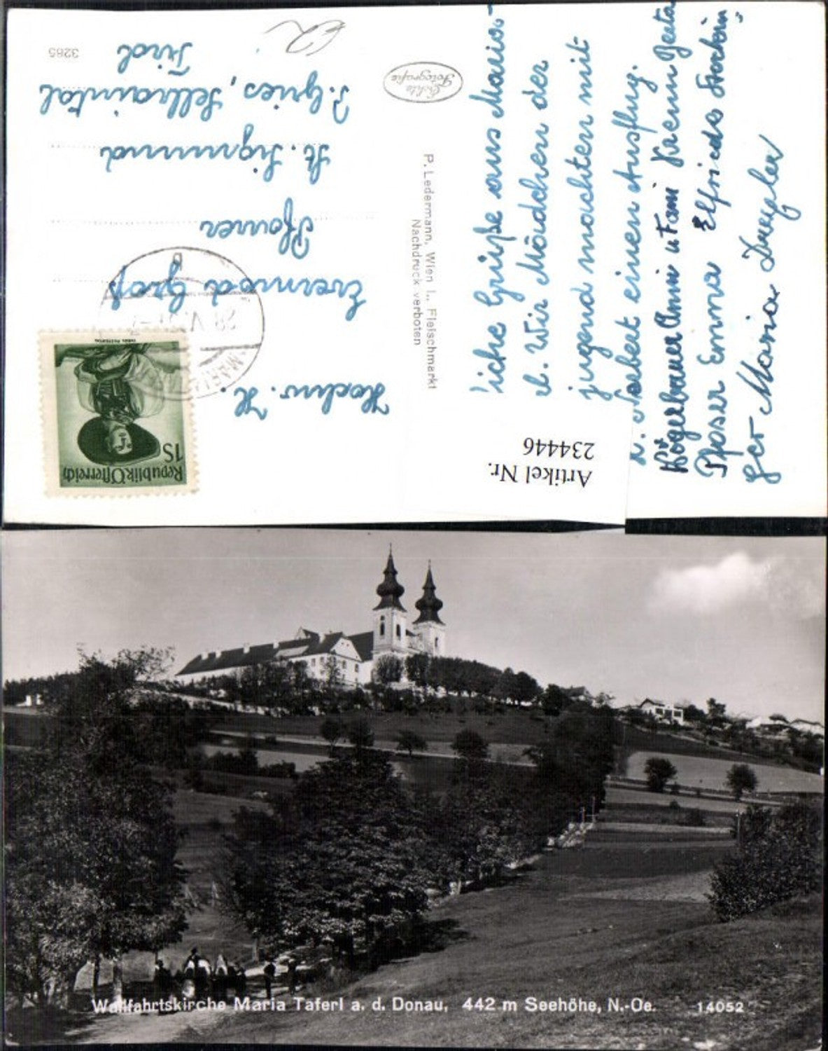 234446, Pilgrimage Church of Maria Taferl on the Danube