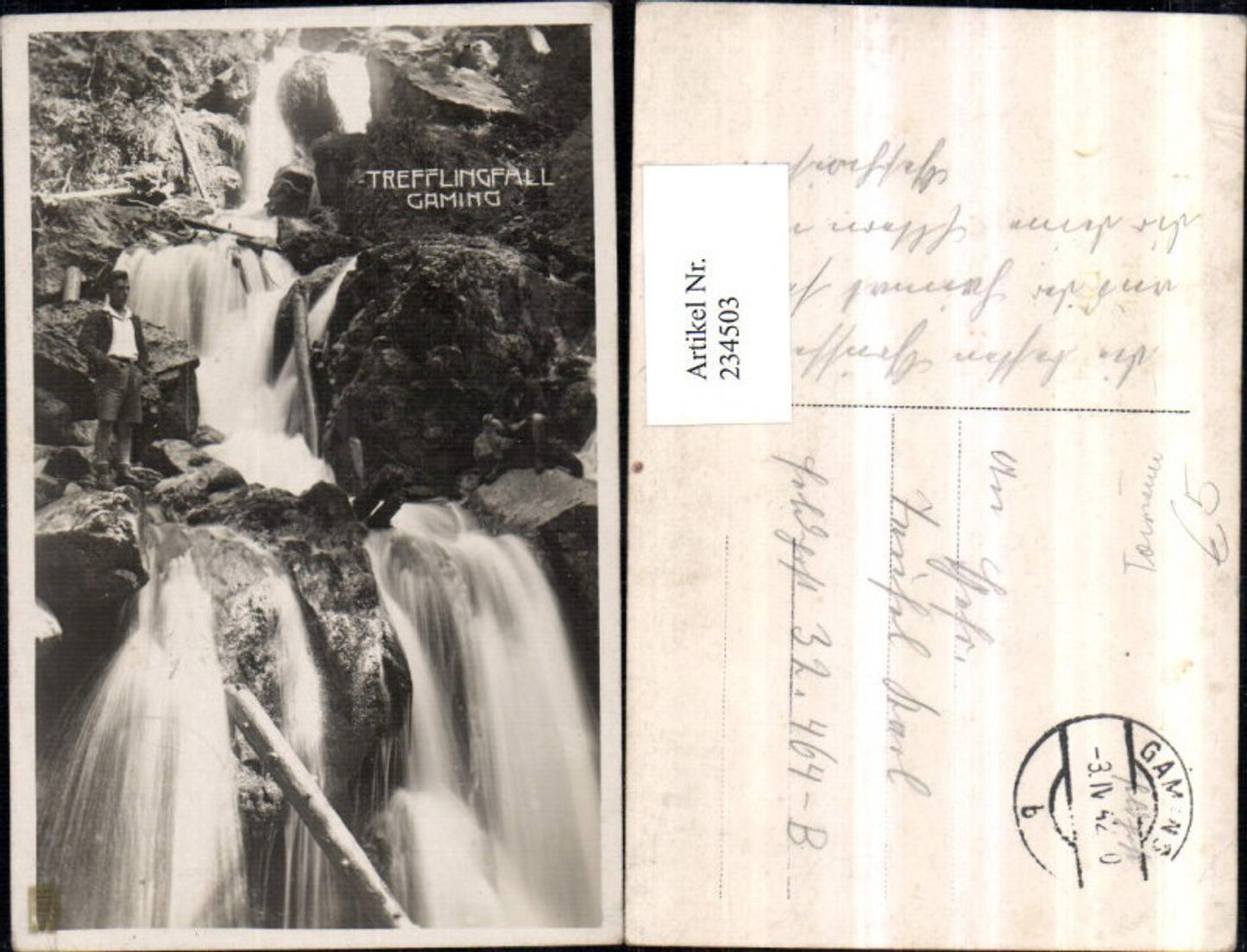 234503,Trefflingfall Wasserfall Tormäuer b. Gaming