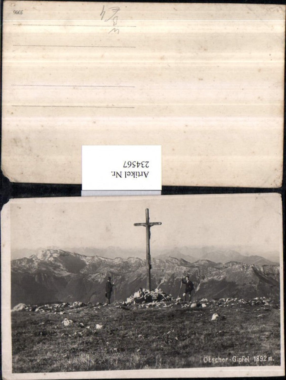 234567,Ötscher-Gipfel Gipfelkreuz b. Lackenhof