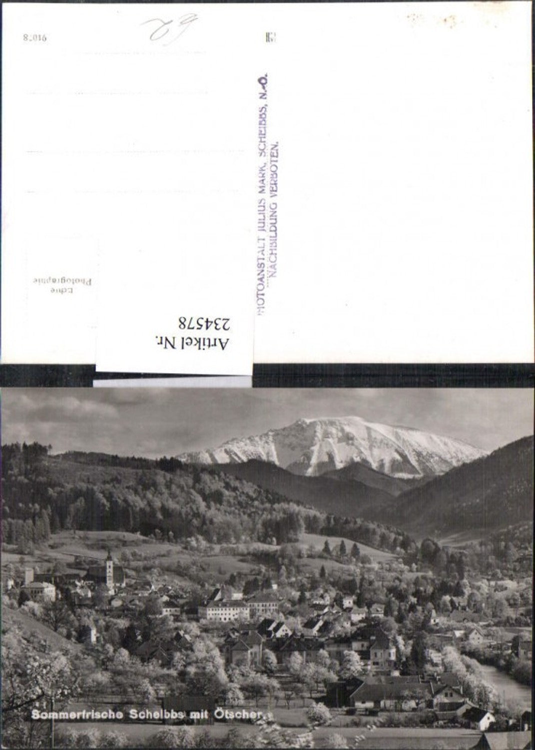 234578,Scheibbs Totale m. Ötscher