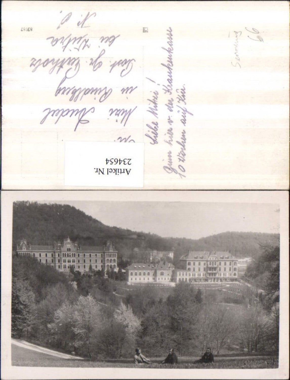 234654,Semmering Teilansicht