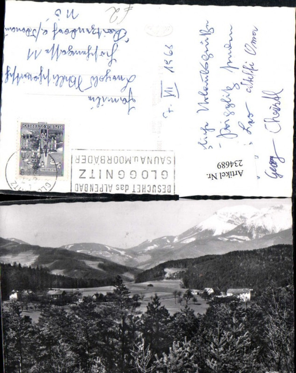 234689,Prigglitz b. Gloggnitz geg. Rax